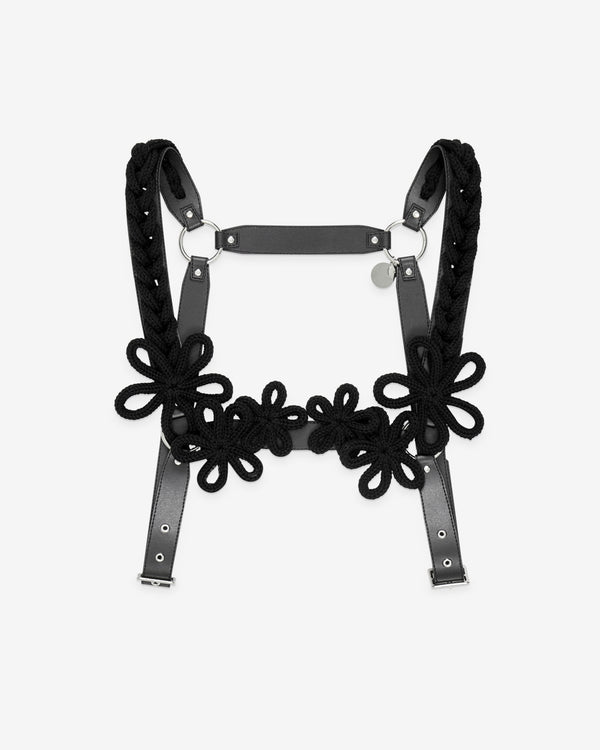 Noir Kei Ninomiya - Women's Floral Harness - (Black)