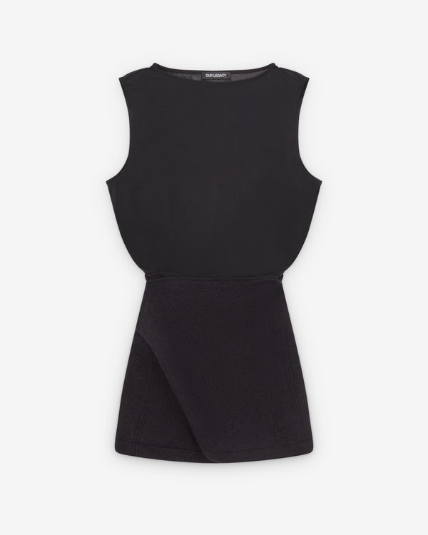 Our Legacy - Women's Twisted Mini Dress - (Black)