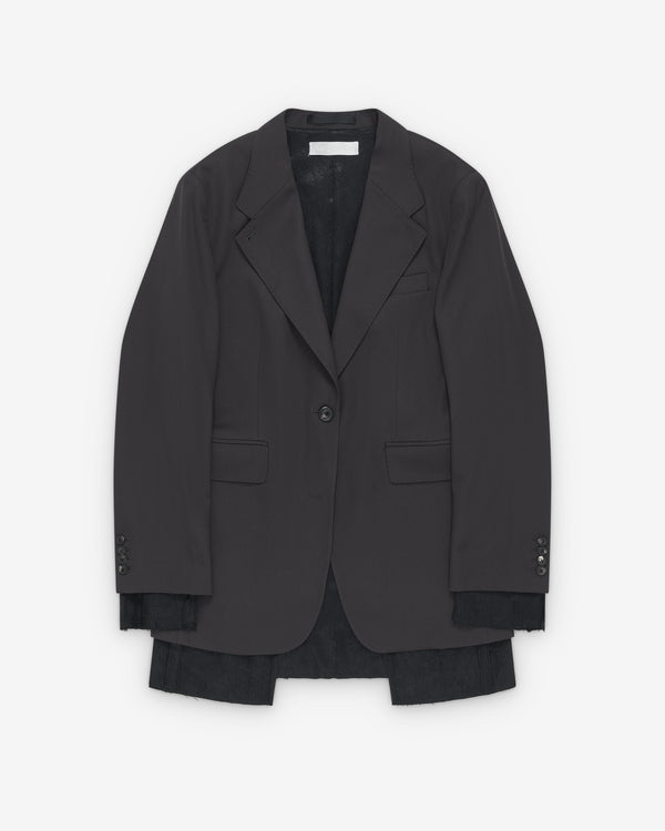 Our Legacy - Women's Drip Blazer - (Dark Grey)