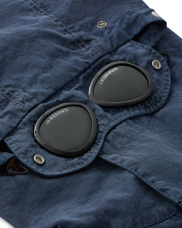 Our Legacy_Our Legacy - Men's C.P. Company Mille Hood - (Blue Night)_HOODS