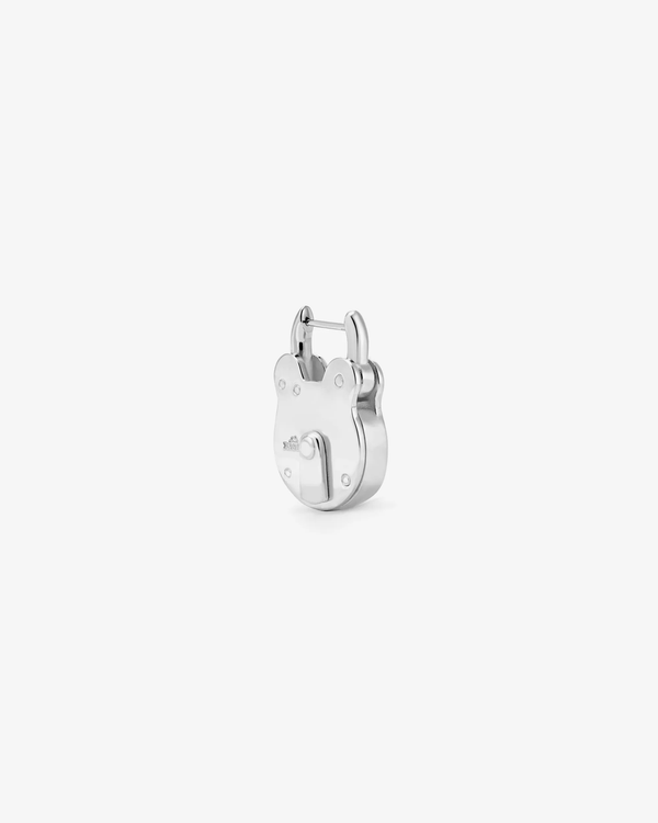 Bunney_Bunney - Padlock Earrings - (Silver)_EARRINGS