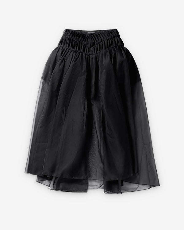 PAULINE DUJANCOURT - Women's Rebecca Hazy Organza Skirt  - (Black)