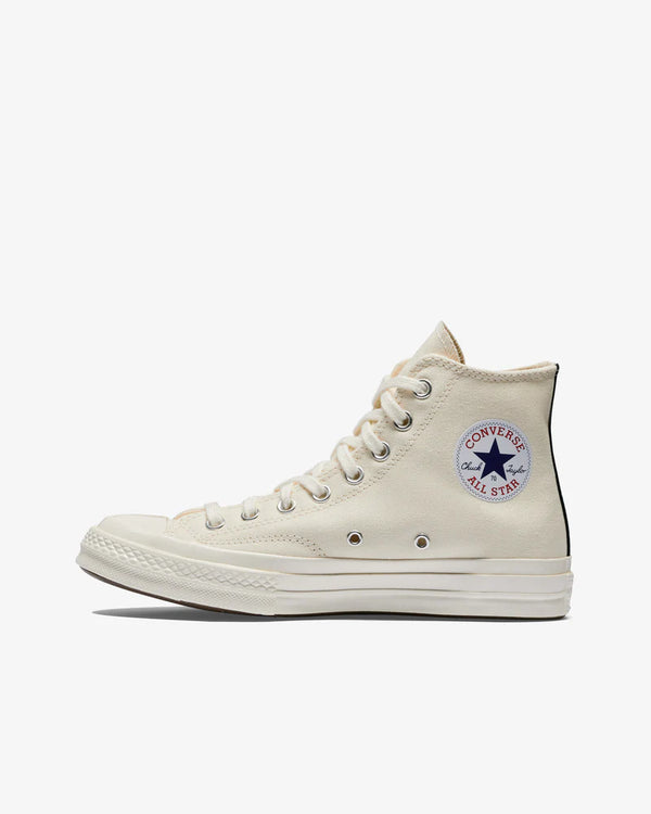 Play Converse - Small Red Heart All Star '70 High Sneakers - (White)