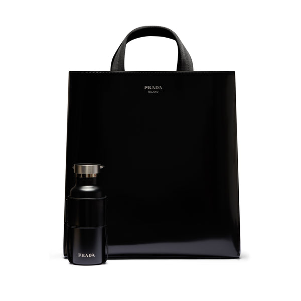 Prada_PRADA - Spazzolato Travel Accessories - (Black)_TOTES