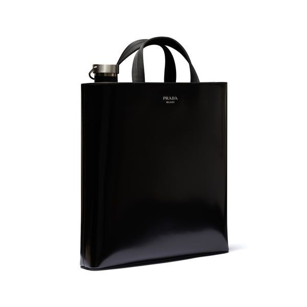 Prada_PRADA - Spazzolato Travel Accessories - (Black)_TOTES