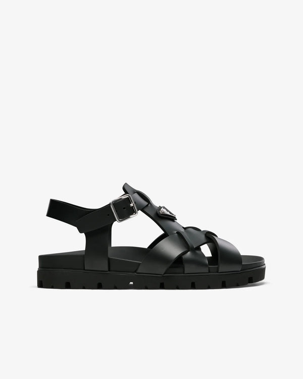 Prada - Men's Soft Cage Sandal - (Black)