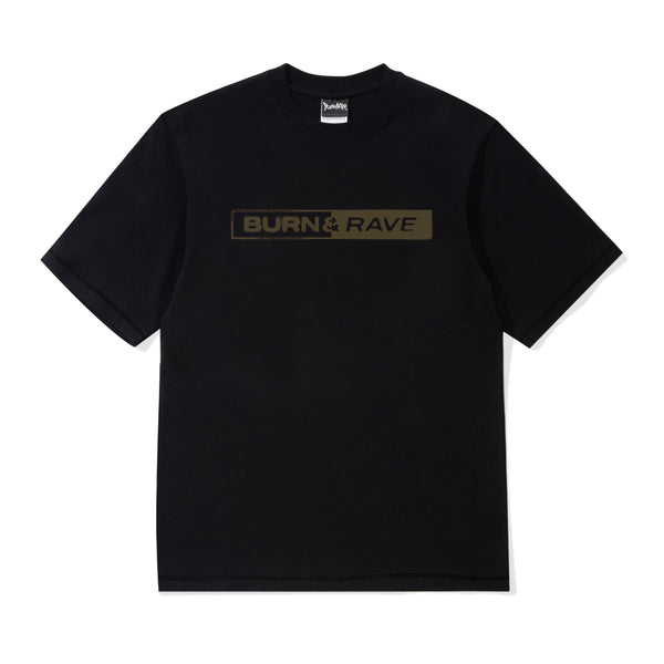 PARADISE YOUTH CLUB - Burn & Rave Tee - (Black)