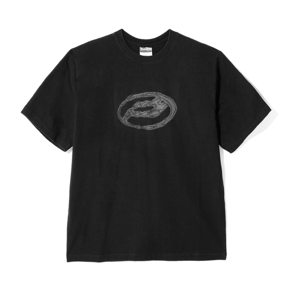 PARADISE YOUTH CLUB - P Logo Tee - (Black)