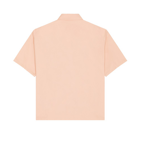 Raf Simons_RAF SIMONS - Oversized S/S Denim Shirt - Peach_SHIRTS