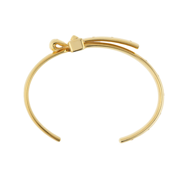 Hannah Martin_Hannah Martin X Applied Art Forms - Razor Wristband Narrow - (Yellow Gold)_BRACELETS