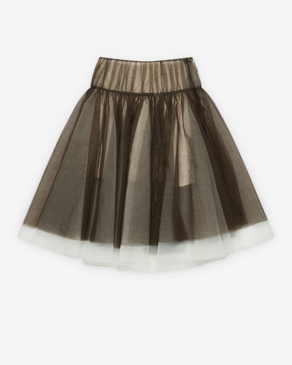 Renaissance Renaissance_Renaissance Renaissance - Women's Downtown Midi Skirt - (Brown)_SKIRTS