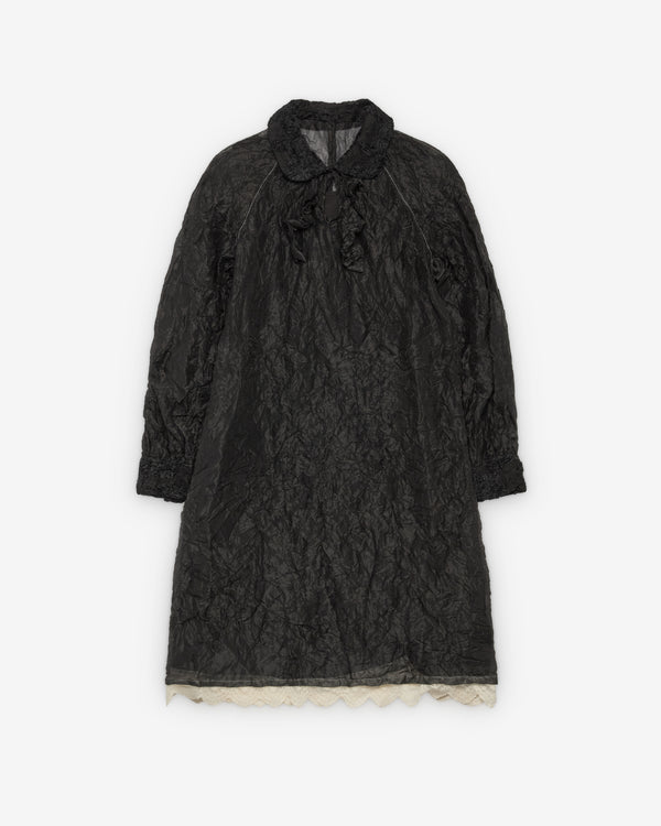 Renli Su_RENLI SU - Women's Crinkled Dress - (Black)_DRESSES