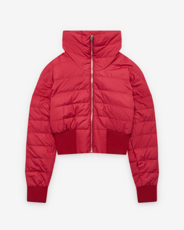 Rick Owens - Men's Moncler Cropped Jacket - (Carnelian)