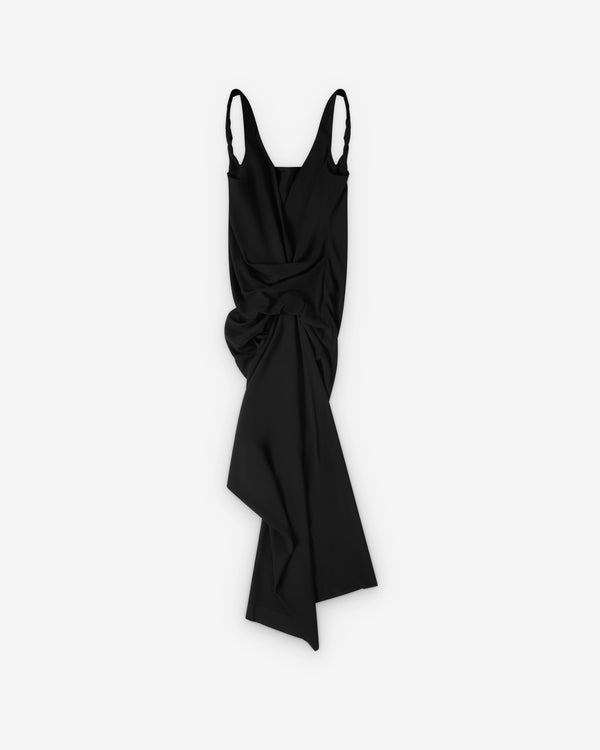 RICK OWENS - Women's Strutter Draped Dress - (Black)