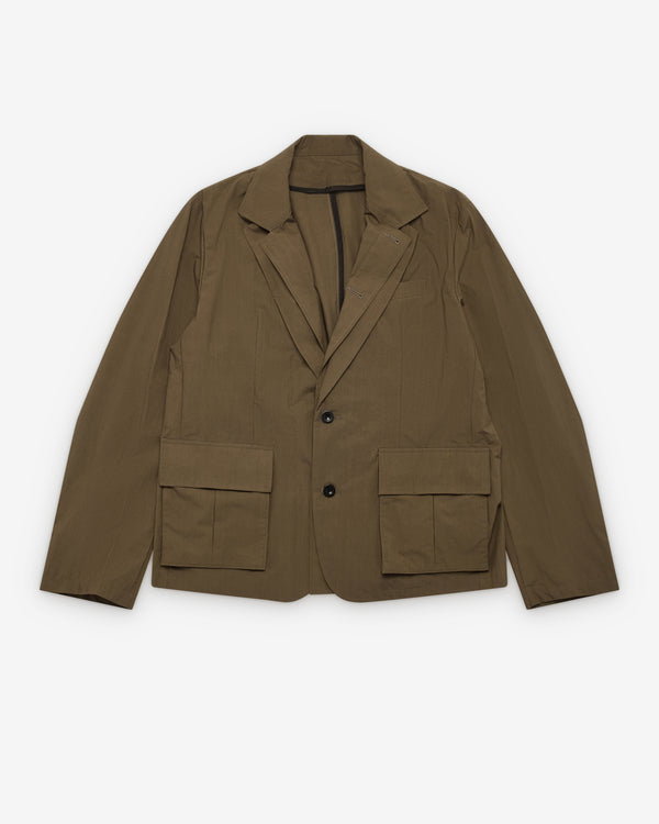 SACAI - Men's Cotton Typewriter Jacket - (Brown550)