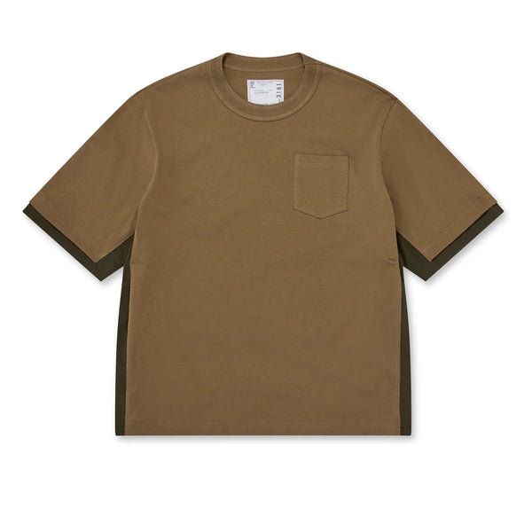 SACAI - Men's Cotton Jersey T-Shirt - (Green)