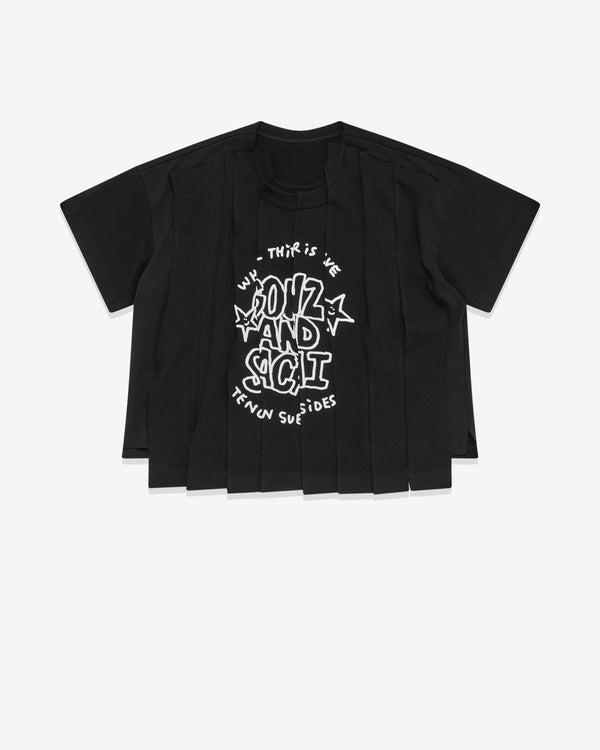 sacai - Women's Gonz Printed T-Shirt - (Black)