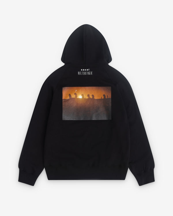 SACAI - Men's Where The Wild Things Are Hood - (Black)