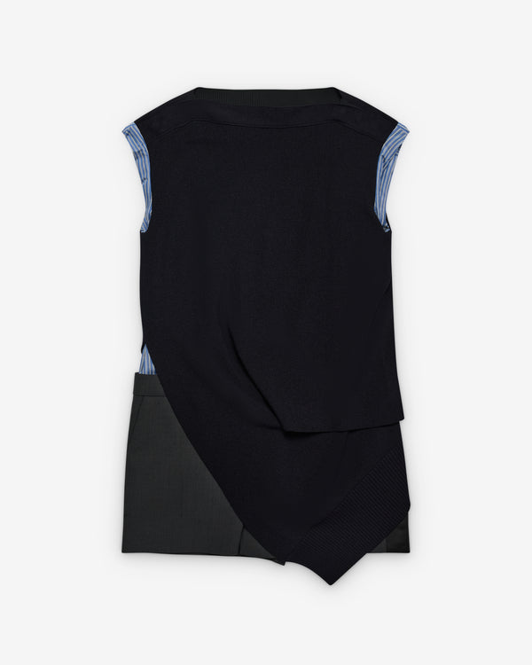 SACAI - Women's Sleeveless Jumpsuit - (Black001)