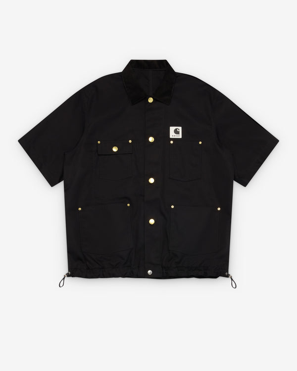 Sacai -  Men's Carhartt WIP Duck Shirt - (Black)
