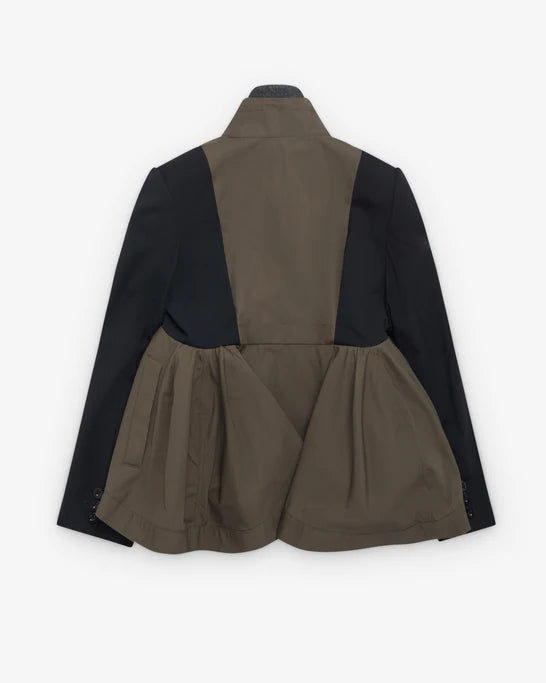 SACAI - Women's Wool Suiting Blouson - (Multi)