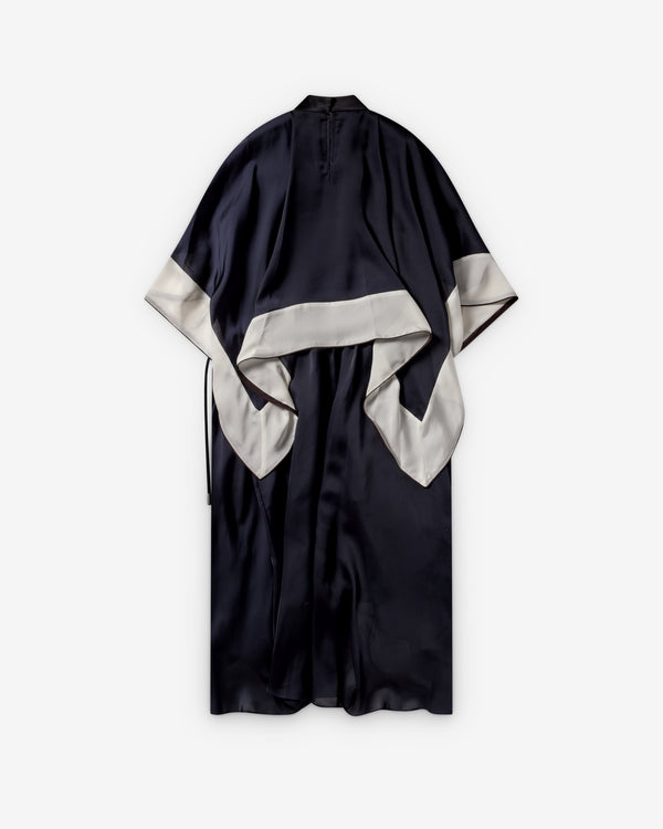 SACAI - Women's Satin X Chiffon Dress - (Multi)