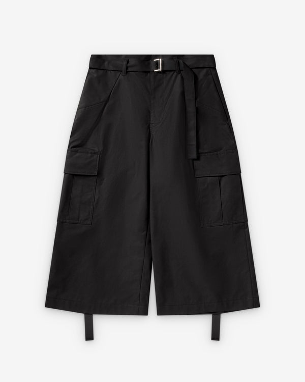 SACAI - Women's Cotton Weather Pants - (Black)