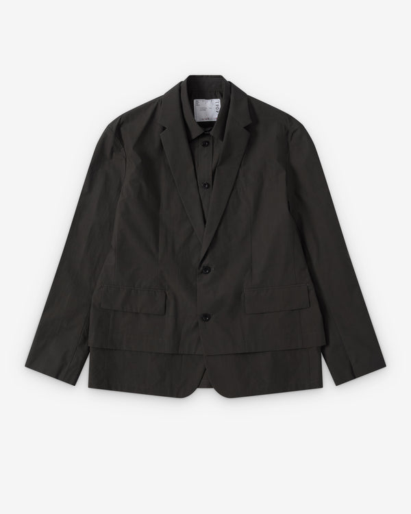 SACAI - Men's Cotton Typewriter Jacket - (Khaki)