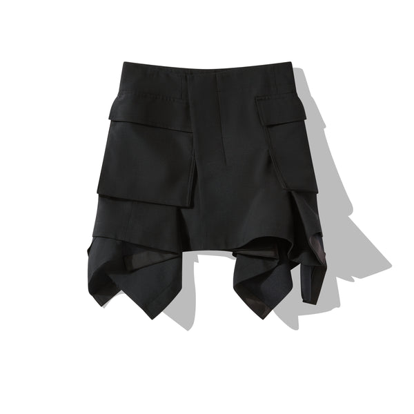 sacai - Women's Mini Skirt - (Black)