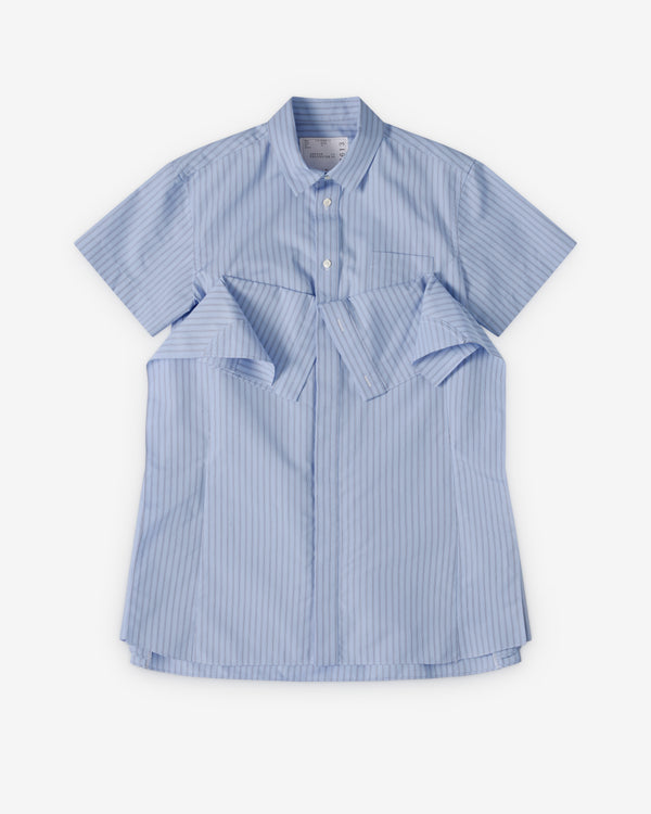 SACAI - Women's Poplin Dress - (Light Blue)