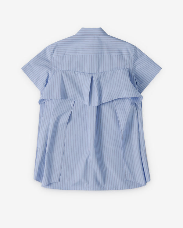 SACAI - Women's Poplin Dress - (Light Blue)