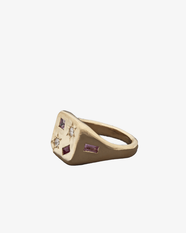 Seb Brown_Seb Brown - Gold Tablet Ring - (Gold)_RINGS