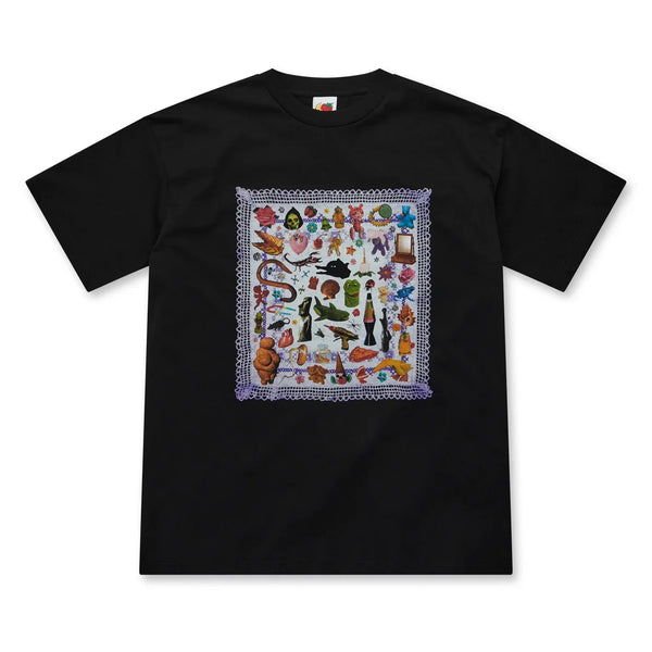 Sky High Farm Workwear - Mundo Panuelo Collage T-Shirt - (Black)