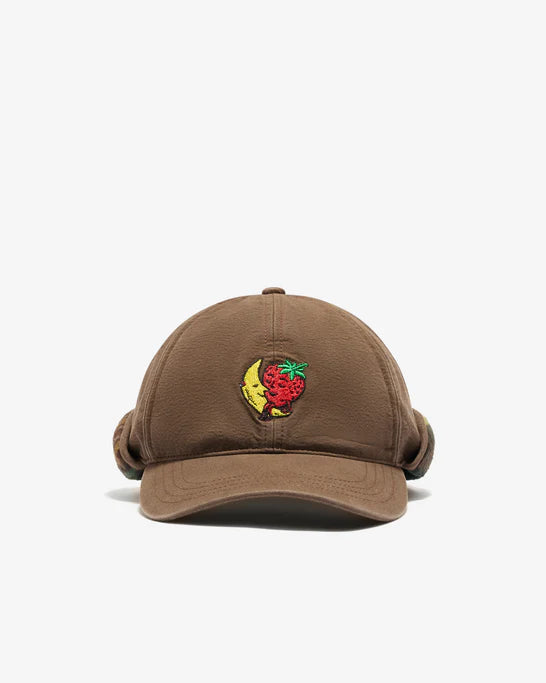 Sky High Farm_Sky High Farm Workwear - Men's Logo Trapper Cap Woven - (Brown)_HATS