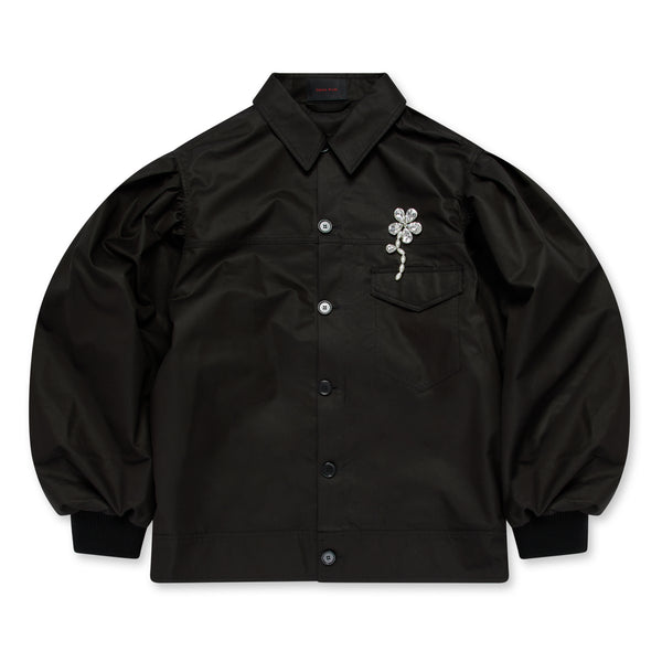 SIMONE ROCHA - Men’s Classic Workwear Jacket - (Black/Clear)