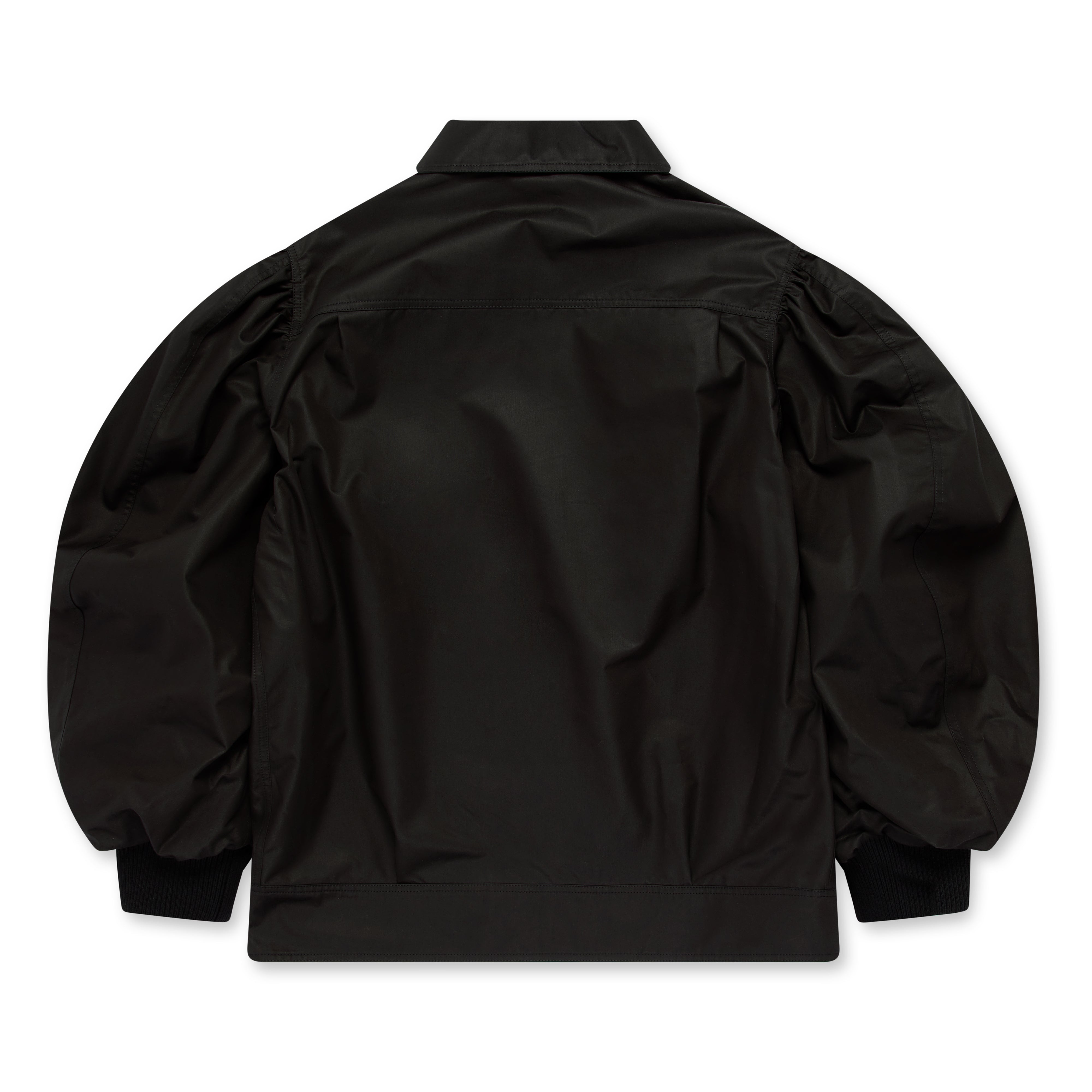 Simone Rocha: Men’S Classic Workwear Jacket (Black/Clear Simone Rocha: Men’S Classic Workwear Jacket (Black/Clear