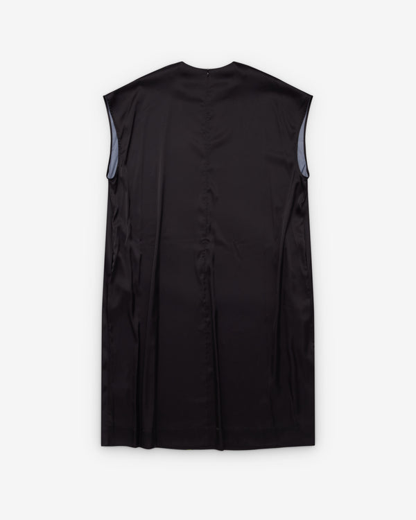 Simone Rocha_SIMONE ROCHA - Women's Poppy Motif Smock Dress - (Black)_DRESSES