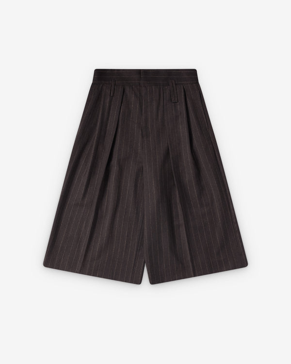 SIMONE ROCHA - Men's Peeling Waist Wide Leg Shorts - (Brown)