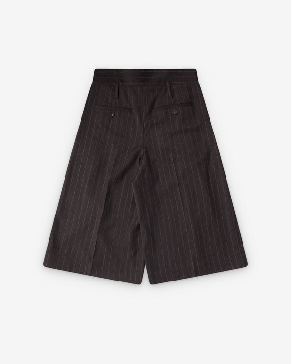 SIMONE ROCHA - Men's Peeling Waist Wide Leg Shorts - (Brown)