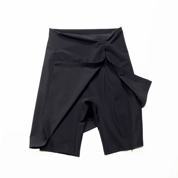 JOHANNA PARV - Women's One Piece Skirt Shorts - (Black)