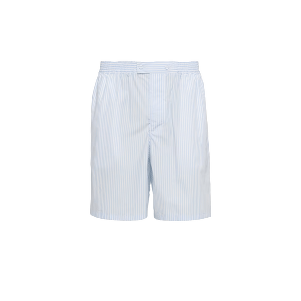 Prada - Men's Popeline Riga Short - (Blue)