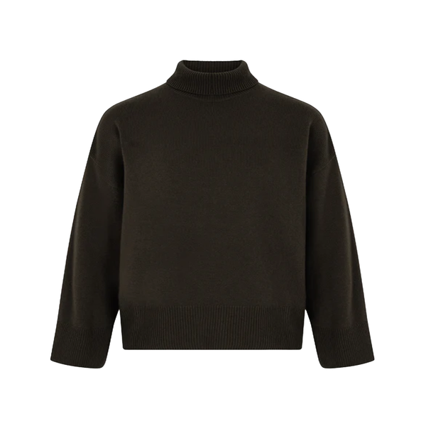 LE KASHA - Women's Oversize Sweater - (Brown)