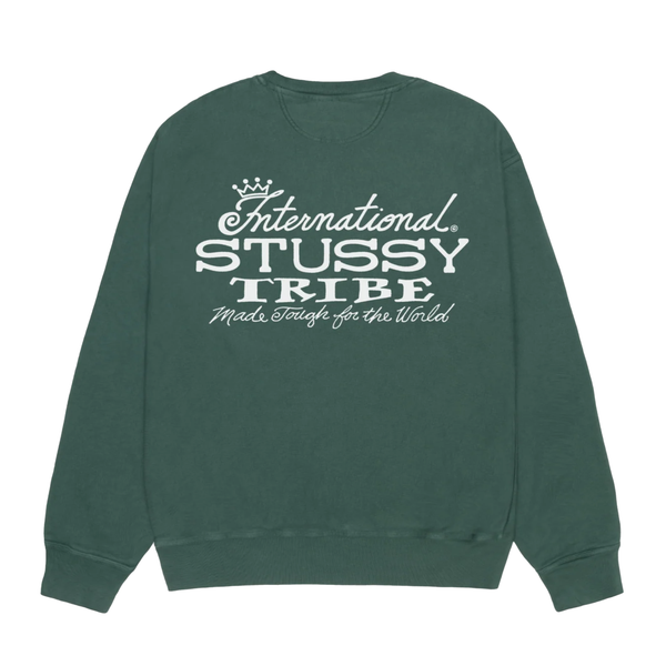 Stüssy - IST Crew Pigment Dyed - (Forest)