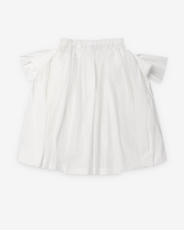 Tao_Tao - Women's Cotton Cloth Tumbler Finish - (White)_SKIRTS