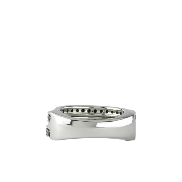 Tom Wood_TOM WOOD - Orb Ring Slim Duo - (Black Spinel)_RINGS