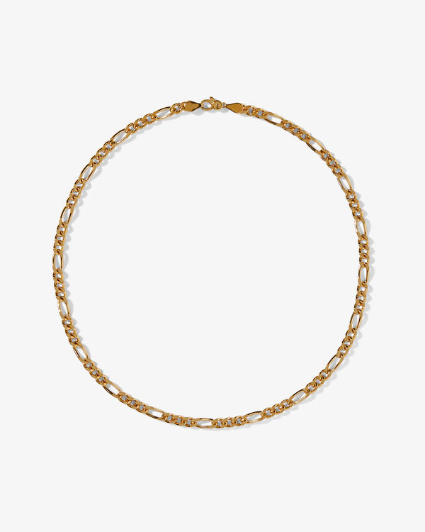 Tom Wood - Bo Chain Thick - (Yellow Gold Plate)