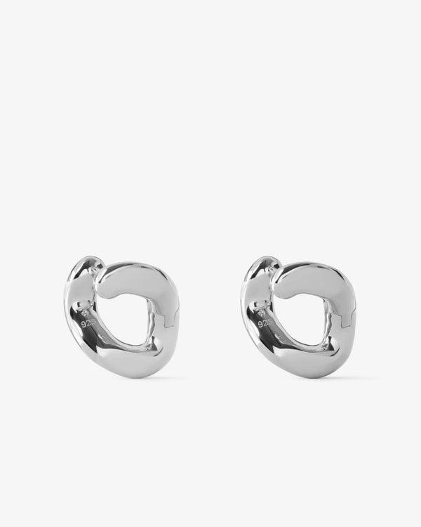 Tom Wood_Tom Wood - Dean Hoops - (Silver)_EARRINGS