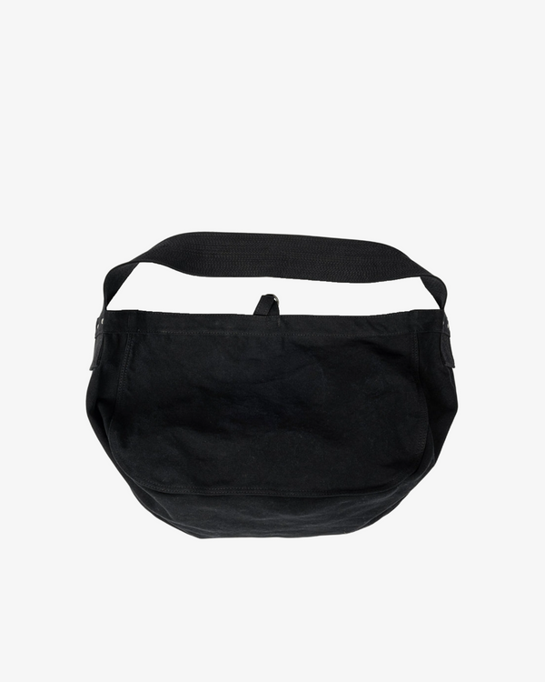 Taiga Takahashi_Taiga Takahashi - Men's Lot 004 Newsboy Bag - (Black)_BAGS