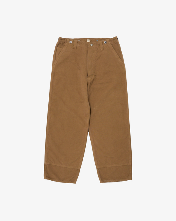 Taiga Takahashi_Taiga Takahashi - Men's Lot 219 Logger Pants - (Forestry Khaki)_PANTS