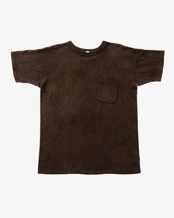 Taiga Takahashi_Taiga Takahashi - Men's Lot 601 Tee Shirts - (Mud Dyed Brown)_TEES